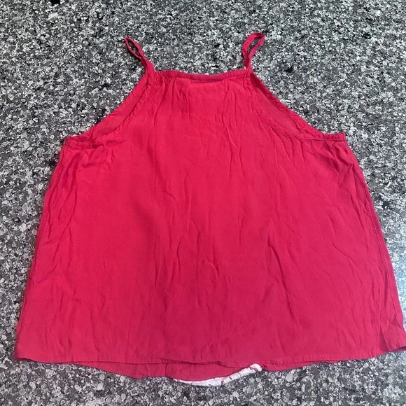 Blue Rain Lace Tank Top Size Medium - Picture 4 of 4